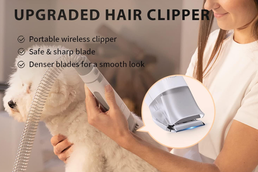 Vacuum Groomer for Shedding Pets
